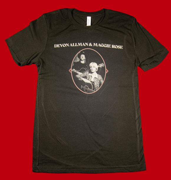 Devon Allman & Maggie Rose - These Days - Black T-Shirt