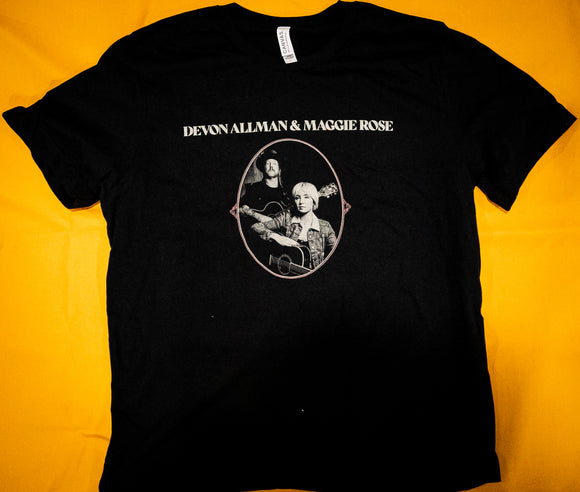 Devon Allman & Maggie Rose - These Days - Black T-Shirt